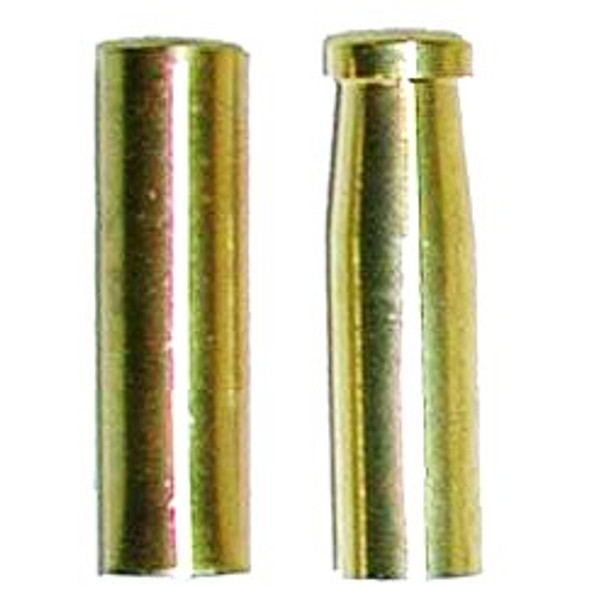 Ramrod Tip Kit with threaded tips and pins for wood, plastic, or fiberglass rods, available in 8-32 or 10-32, by October Country