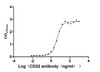 Recombinant Human B-cell receptor CD22 (CD22) ,partial (Active) Activity