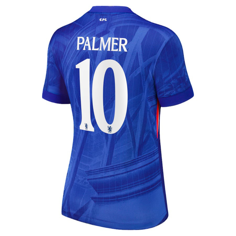 チェルシーホーム25-26 PALMER 10 PALMER #10 Chelsea 25/26 Women's Home Shirt - Chelsea Font - All