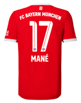 MANÉ #17 Bayern Munich 22/23 Stadium Men's Home Shirt