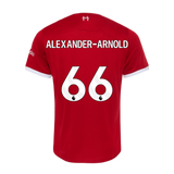ALEXANDER-ARNOLD #66 Liverpool 23/24 Authentic Men's Home Shirt - PL Font