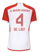 DE LIGT #4 Bayern Munich 23/24 Authentic Men's Home Shirt