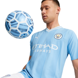 CHAMPIONS #23 Manchester City 23/24 Authentic Men's Home Shirt