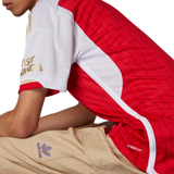 ØDEGAARD #8 Arsenal 23/24 Stadium Men's Home Shirt - Arsenal Font