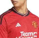 Manchester United 23/24 Men's Home Long Sleeve Shirt