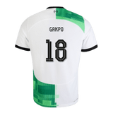 GAKPO #18 Liverpool 23/24 Authentic Men's Away Shirt - LFC Font