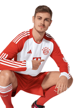 MUSIALA #42 Bayern Munich 23/24 Men's Home Long Sleeve Shirt