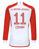 COMAN #11 Bayern Munich 23/24 Men's Home Long Sleeve Shirt