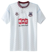 West Ham United 89/91 Men's Away Retro Shirt