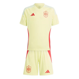 Spain 2024 Kid's Away Shirt and Shorts