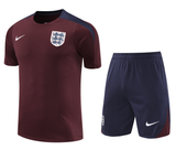 England 2024 Men's Bordeaux Training Shirt