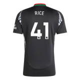 RICE #41 Arsenal 24/25 Stadium Men's Away Shirt - PL Font