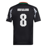 ØDEGAARD #8 Arsenal 24/25 Kid's Away Shirt and Shorts - Arsenal Font