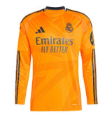 VINI JR #7 Real Madrid 24/25 Men's Away Long Sleeve Shirt