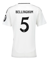 BELLINGHAM #5 Real Madrid 24/25 Women's Home Shirt