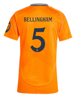 BELLINGHAM #5 Real Madrid 24/25 Women's Away Shirt