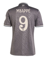 MBAPPÉ #9 Real Madrid 24/25 Stadium Men's Third Shirt
