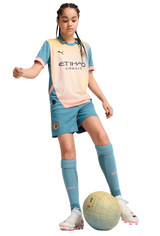 Manchester City 24/25 Kid's Fourth Shirt and Shorts
