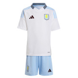 Aston Villa 24/25 Kid's Away Shirt and Shorts