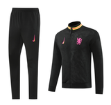 Chelsea 24/25 Men's Black Long Zip Jacket