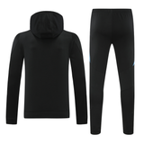 Argentina 24/25 Men's Black Hoodie Tracksuit
