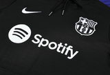 Barcelona 24/25 Men's Black Hoodie Tracksuit