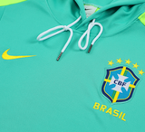 Brazil 24/25 Men's Turquoise Hoodie Tracksuit
