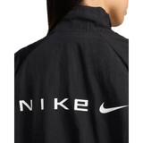 Nike Women's Black Oversized Repel Zip Jacket