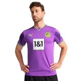 Borussia Dortmund 24/25 Stadium Men's Purple Anniversary Culture Shirt