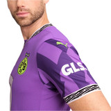 Borussia Dortmund 24/25 Stadium Men's Purple Anniversary Culture Shirt