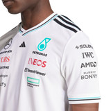 Mercedes-AMG 2025 White Authentic Driver T-Shirt