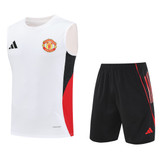 Manchester United 25/26 Men's White Training Tank Top