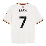 SAKA #7 Arsenal 25/26 Kid's Third Mini-Kit - PL Font