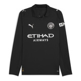 FODEN #47 Manchester City 25/26 Men's Away Long Sleeve Shirt - City Font