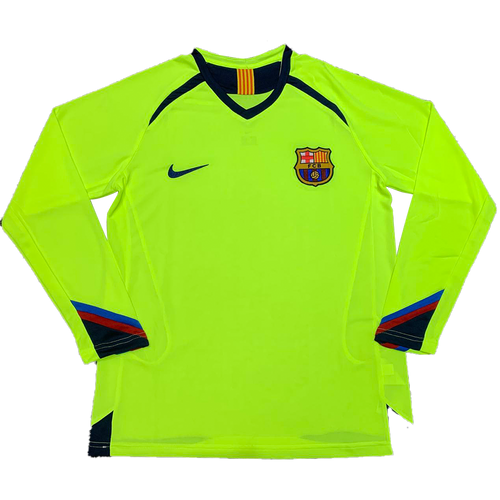 Barcelona 05/06 Men's Away Retro Long Sleeve Shirt