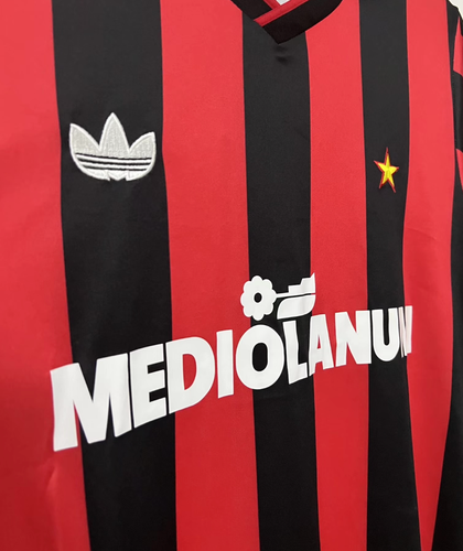 AC Milan 90/91 Men's Home Retro Shirt