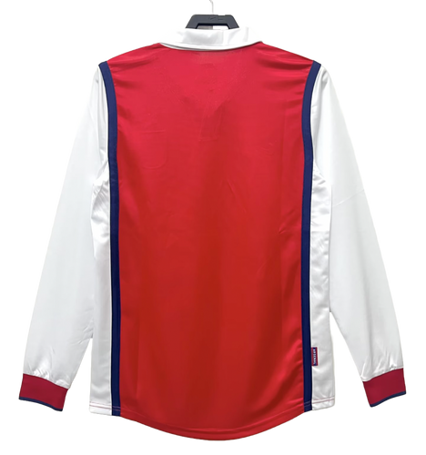 Arsenal 98/99 Men's Home Retro Long Sleeve Shirt