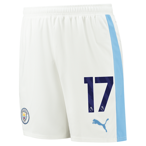 DE BRUYNE #17 Manchester City 23/24 Kid's Home Shirt and Shorts - PL Font