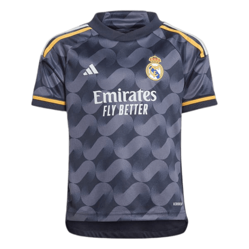Real Madrid 23/24 Kid's Away Shirt and Shorts