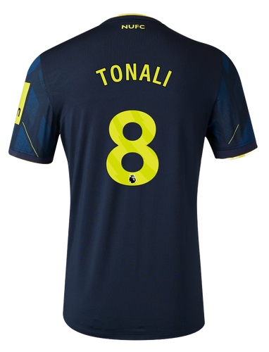 TONALI #8 Newcastle United 23/24 Stadium Men's Third Shirt - PL Font