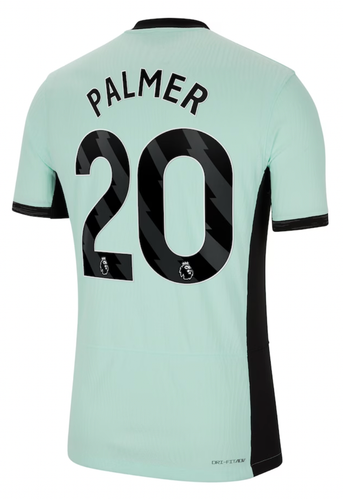 PALMER #20 Chelsea 23/24 Authentic Men's Third Shirt - PL Font