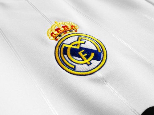 Real Madrid 12/13 Men's Home Retro Long Sleeve Shirt