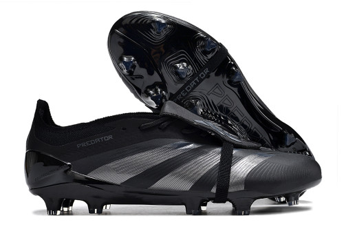 adidas Predator Elite FG Fold-Over Tongue - Black