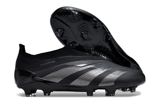 adidas Predator Elite FG Laceless - Black