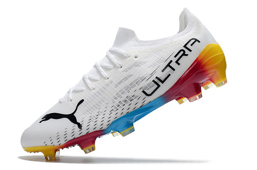 Puma Ultra 1.3 FG/AG - White/Multicolor