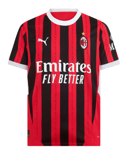 AC Milan 24/25 Kid's Home Shirt and Shorts