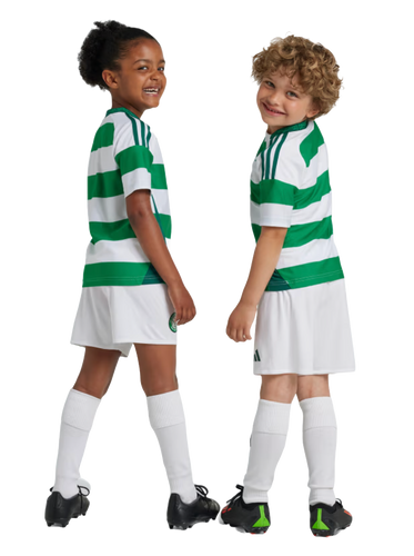 Celtic 24/25 Kid's Home Shirt and Shorts