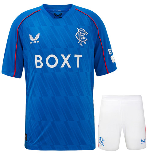 Rangers 24/25 Kid's Home Shirt and Shorts