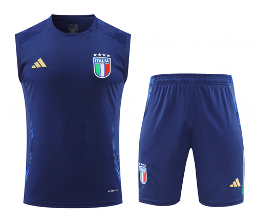 Italy 2024 Men's Navy Training Tank Top