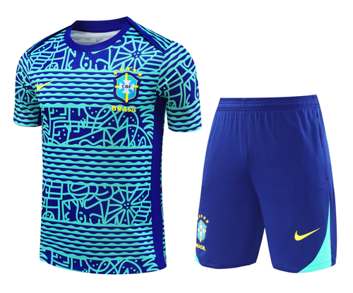 Brazil 2024 Men's Pre-Match Shirt